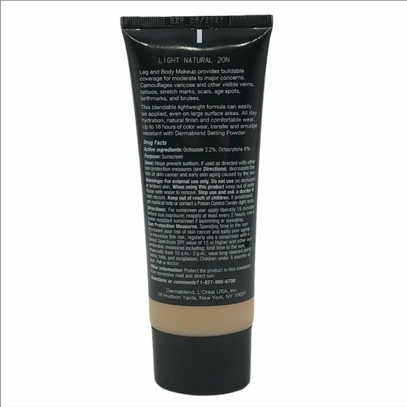 Dermablend Leg and Body Makeup, with SPF 25. Skin - Picture 3 of 5